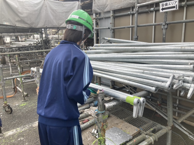 田奈高校 職場体験